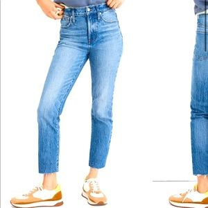 madewell the perfect vintage crop jean